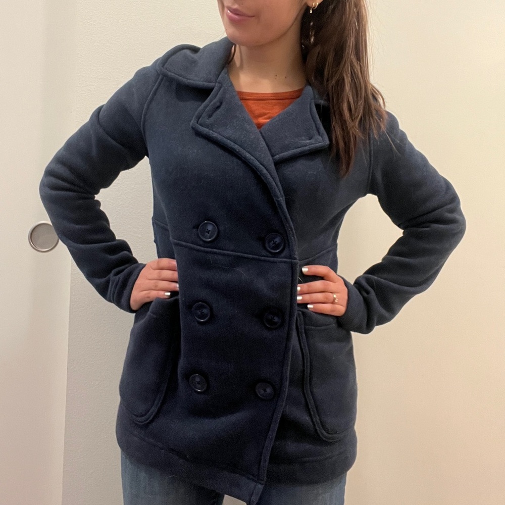 Patagonia Better Sweater Double Breasted Peacoat